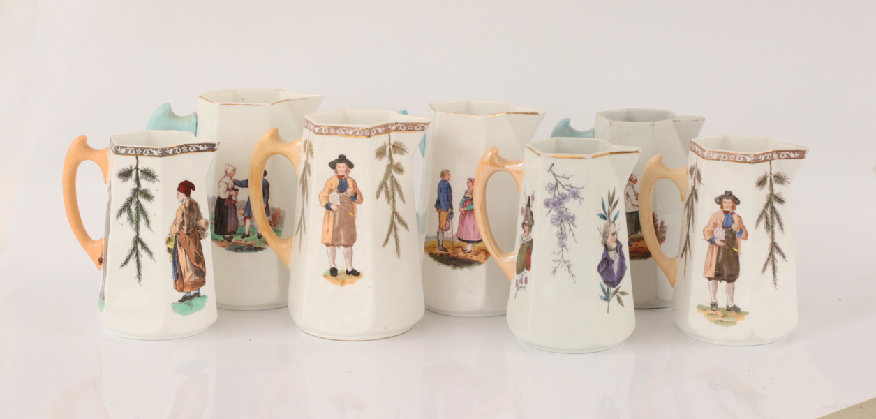 Tillbringare 7st, Rörstrand, omkring år 1900