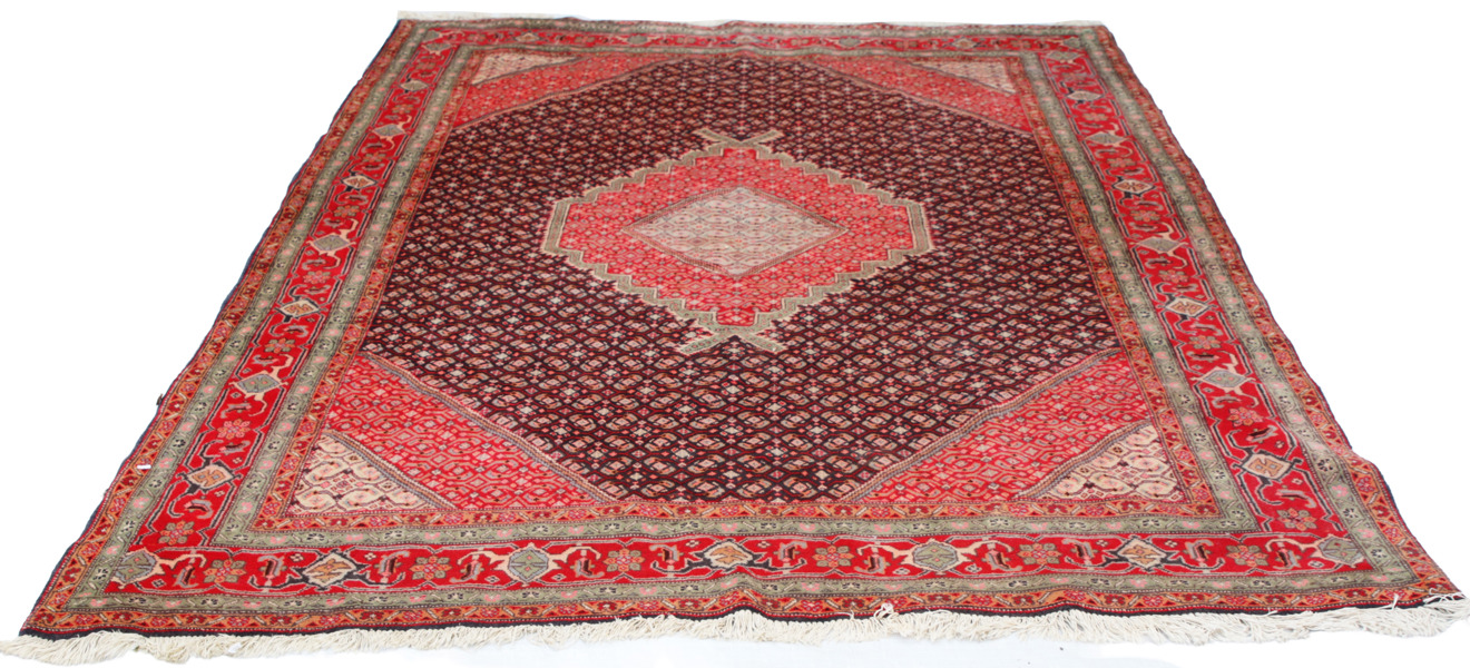 Handknuten matta, orientalisk