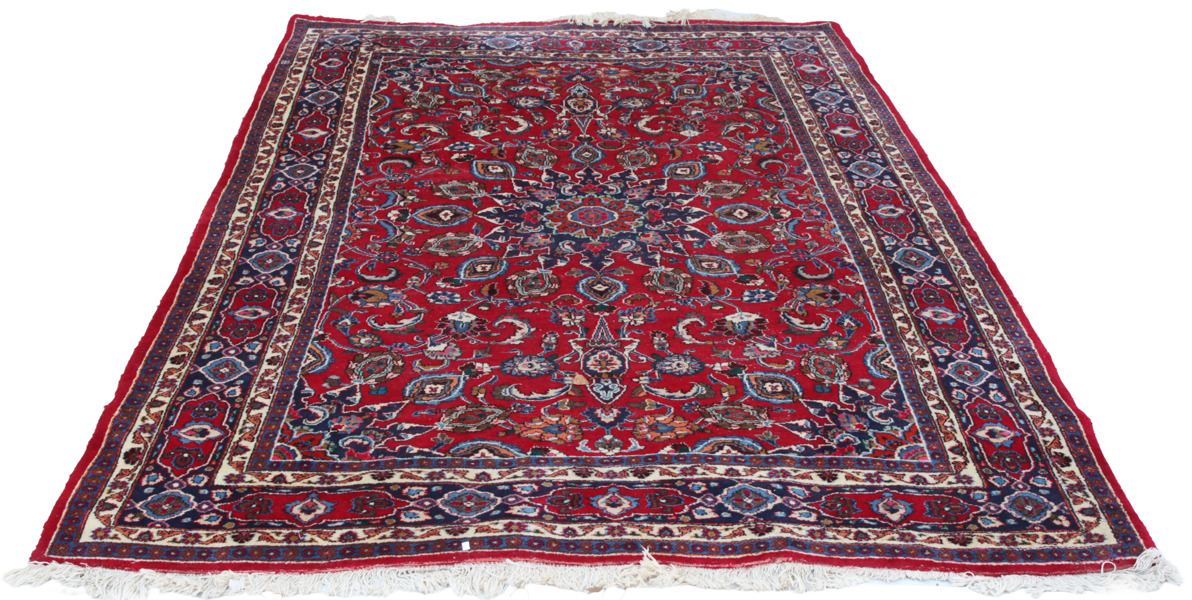 Handknuten matta, orientalisk