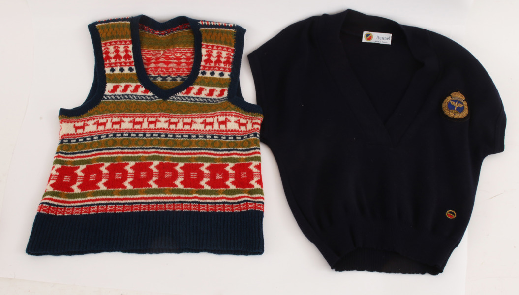 Stickade tröjor 2st