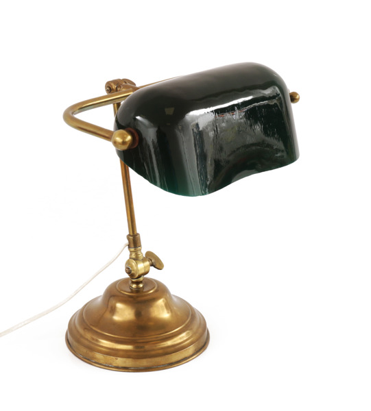 Skrivbordslampa, 1900-talets första hälft