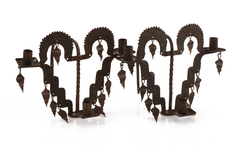 Väggkandelabrar ett par, 1900-tal