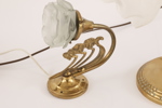 Bords-/vägglampor 2st, jugendstil, 1900-tal