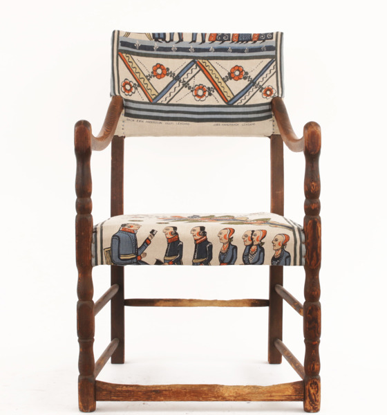 Karmstol, barockstil, 1900-talets början