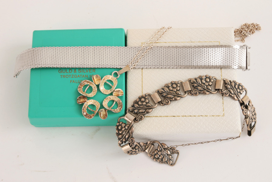 Silversmycken 3 delar