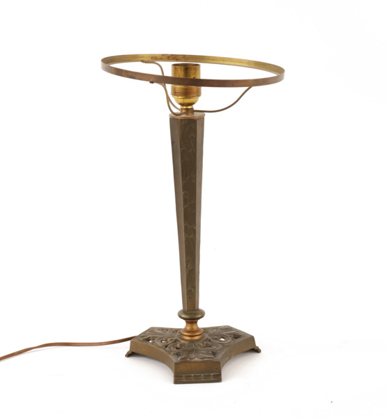 Bordslampa, 1900-talets första del