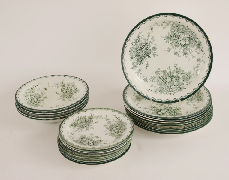 Matservisdelar, "Grön Anna", Rörstrand