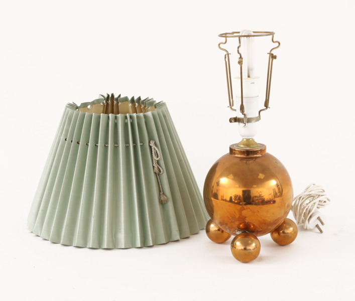 Bordslampa, Gusums Bruk, omkring år 1900