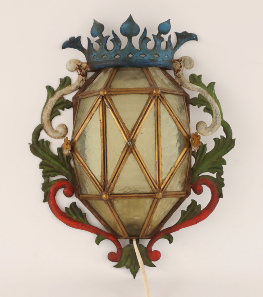 Vägglampa, 1900-talets första hälft