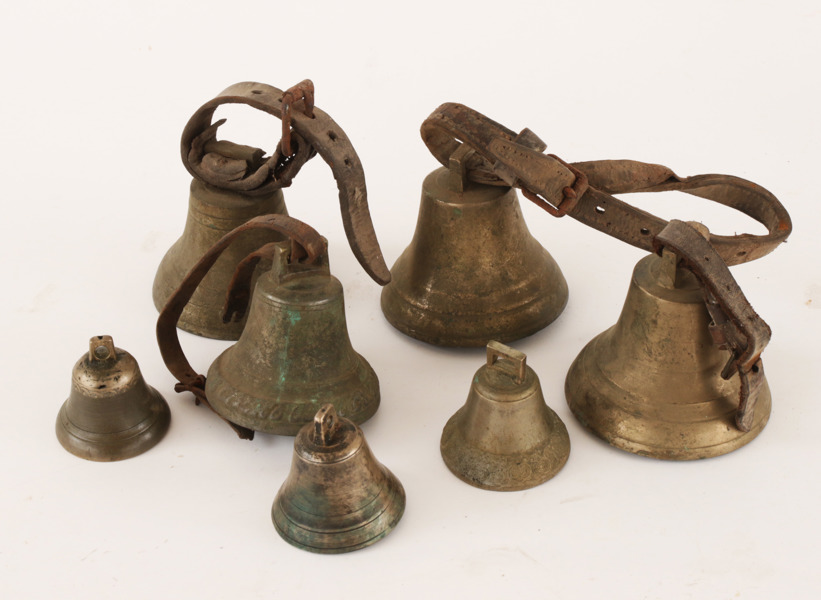 Pinglor 7 delar, 1800-tal