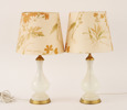 Bordslampor ett par, firma Svenskt Tenn