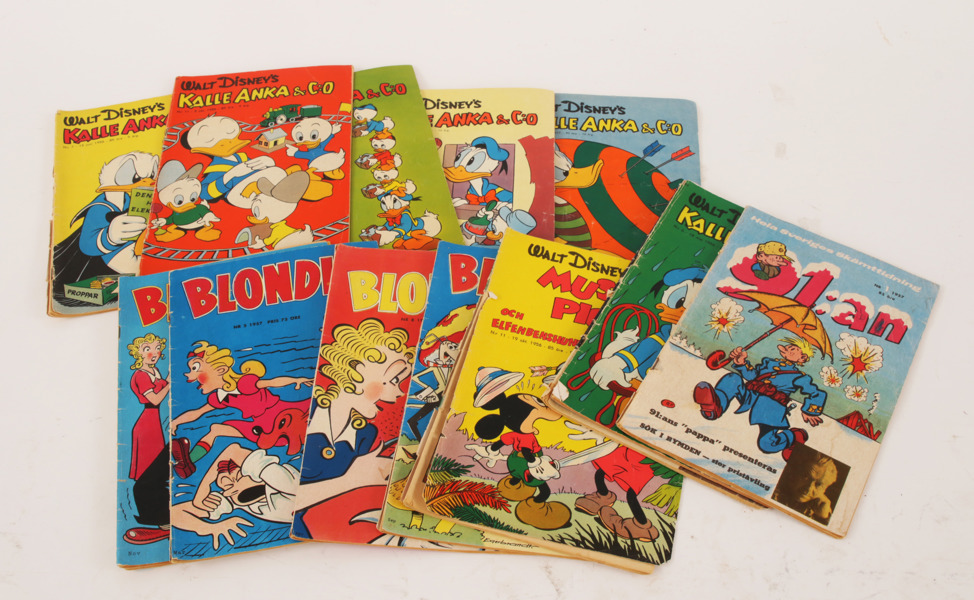 Parti serietidningar, 1950-tal