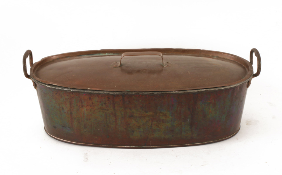 Fiskgryta med lock, 1800-tal