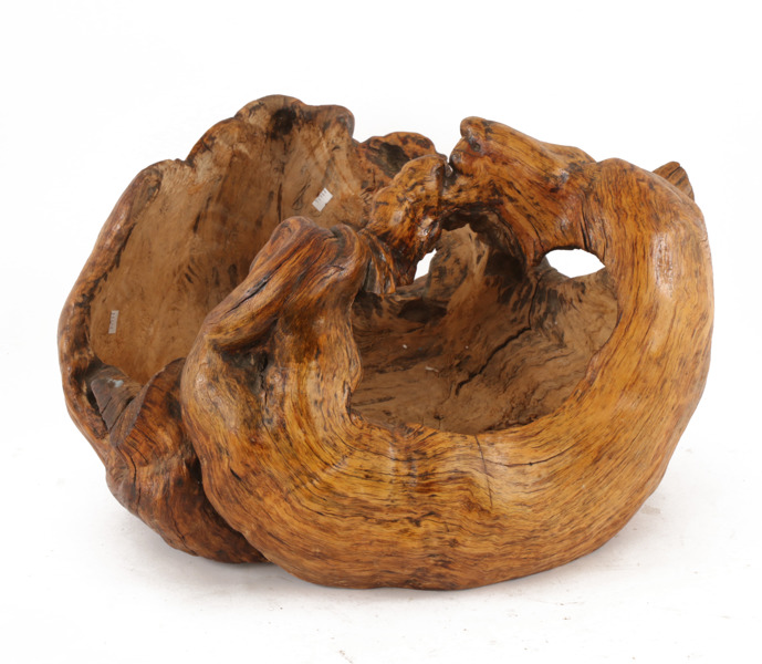 Knotskål, allmoge, daterad 1894