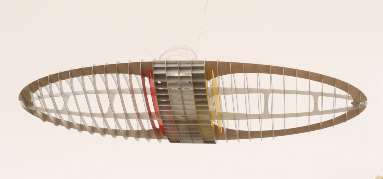 Taklampa, "Titania", design Alberto Meda och Paolo Rizzatto för Luceplan