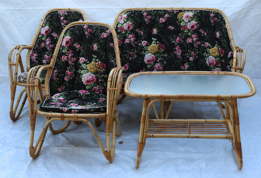 Altanmöbel 4 delar, 1900-talets andra hälft