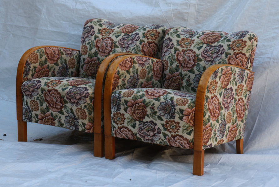 Fåtöljer ett par, 1930/40-tal