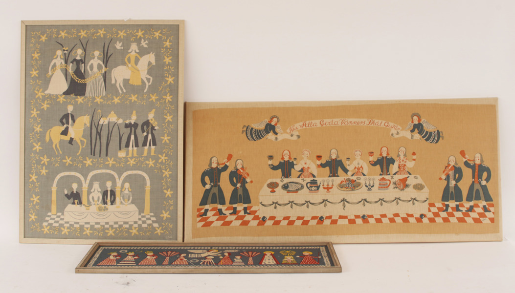 Textila handtryck 3st, Jobs, Leksand