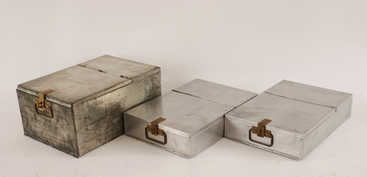Bankfackslådor 3st, 1900-talets första hälft
