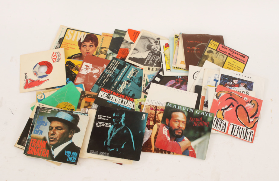 Parti EP-skivor och singlar