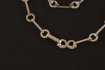 Halsband, "Ring Chain Necklace", Efva Attling, sterlingsilver