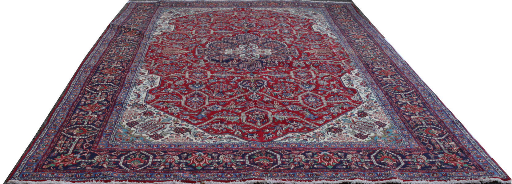 Handknuten matta, orientalisk