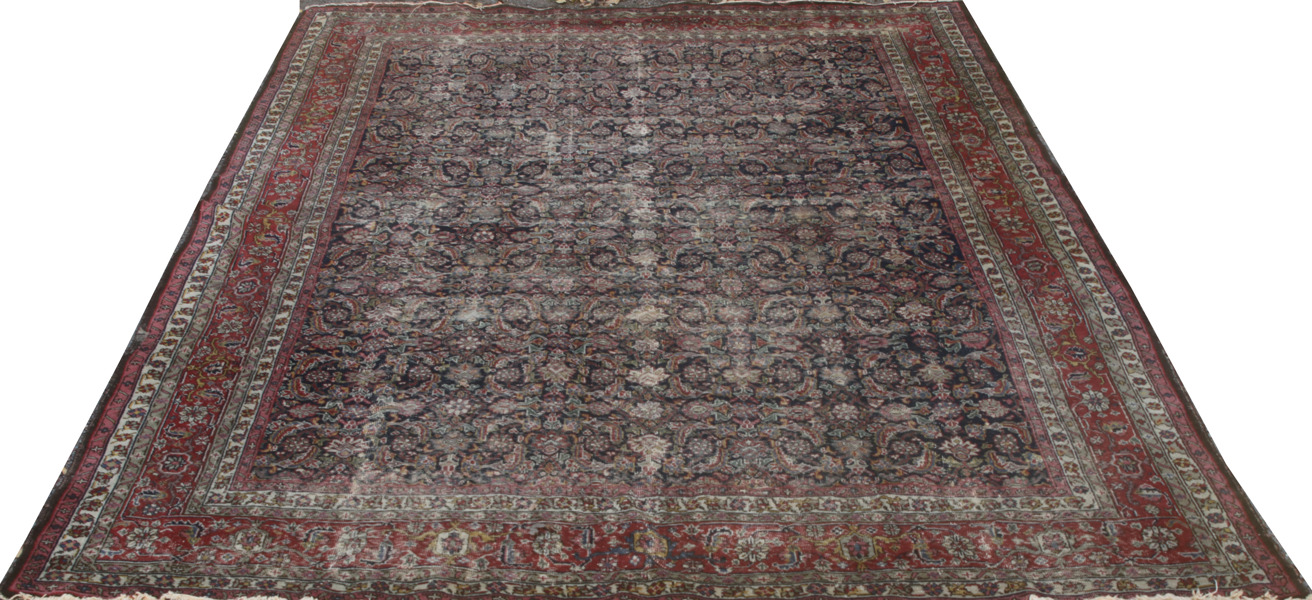 Handknuten matta, orientalisk