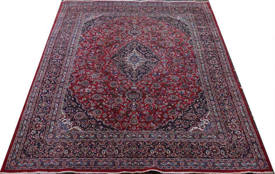 Handknuten matta, orientalisk