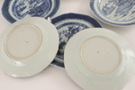 Tallrikar 7st, Kina, 17/1800-tal