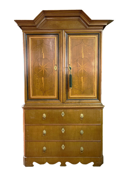 Salskåp, senbarockstil, 1800-tal