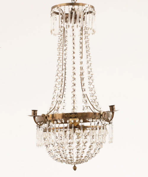 Ljuskrona, empirestil, tidigt 1900-tal