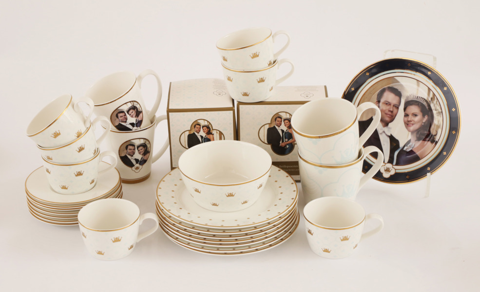 Servisdelar, "Den officiella bröllopsserien", Rörstrand