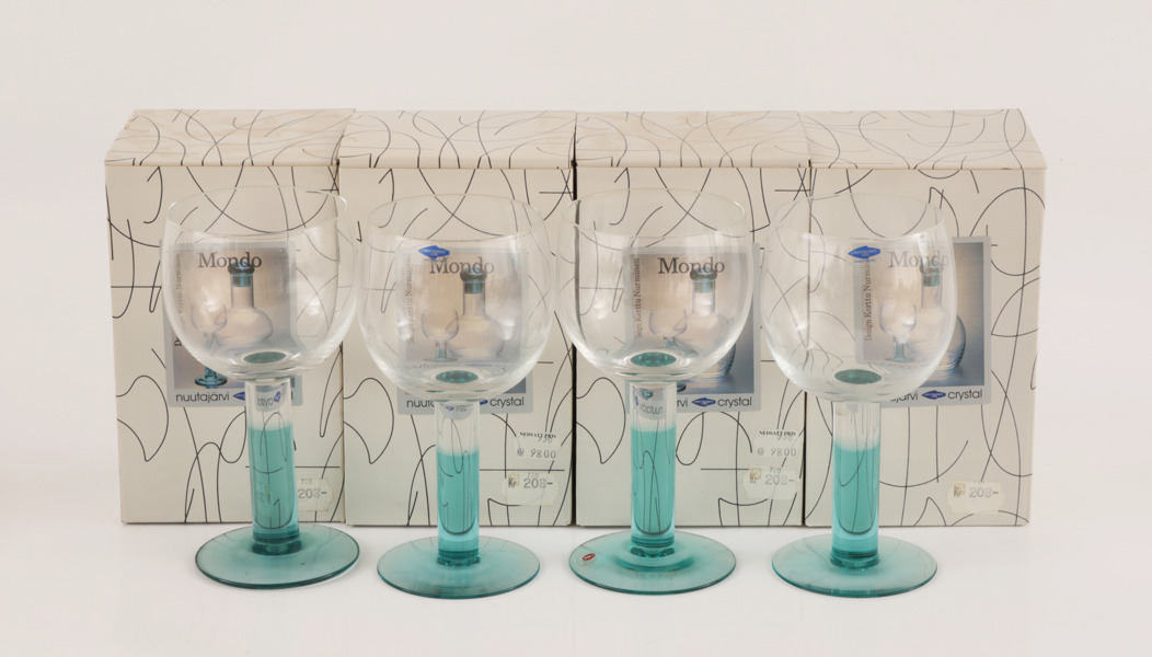 Vinglas 8st, "Mondo", Kertu Nurminen, Iittala