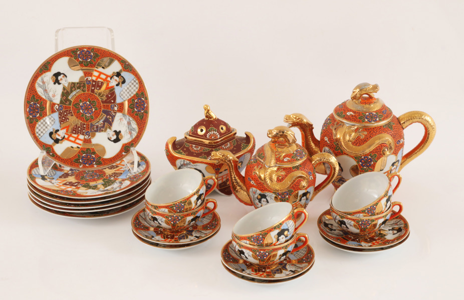 Teservis, Japan, 1900-tal