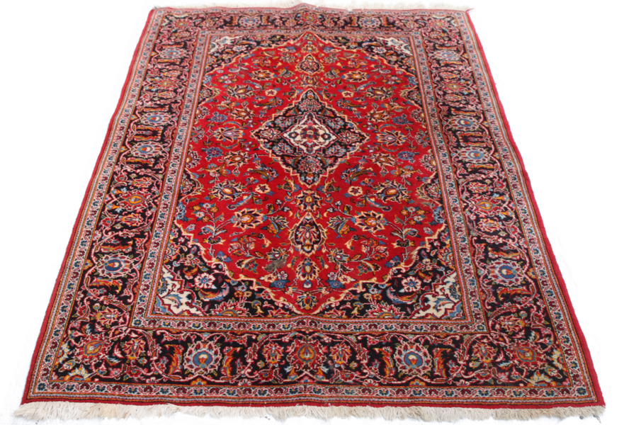 Handknuten matta, orientalisk