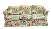 Soffa, klädd i "Tulpan", Josef Frank, Svenskt Tenn