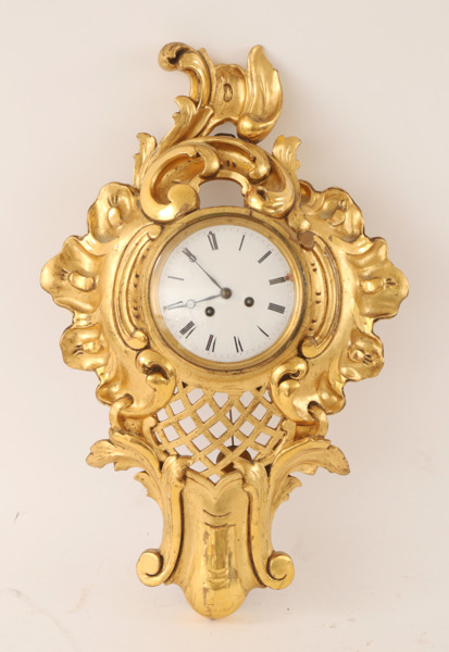 Väggpendyl, rokokostil, Frankrike, 1800-tal