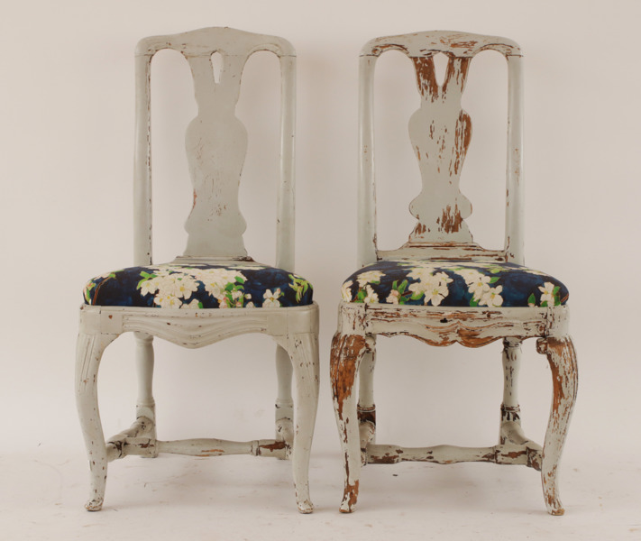 Stolar ett par, rokoko, 1700-tal