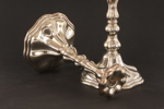 Ljusstakar ett par, silver, rokokostil, 1936