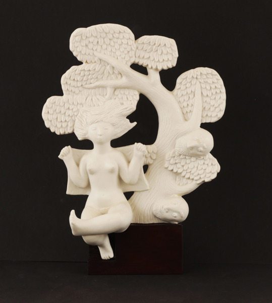 Skulptur, "Susanna i badet", Stig Lindberg för Gustavsberg studio/Fyrklövern