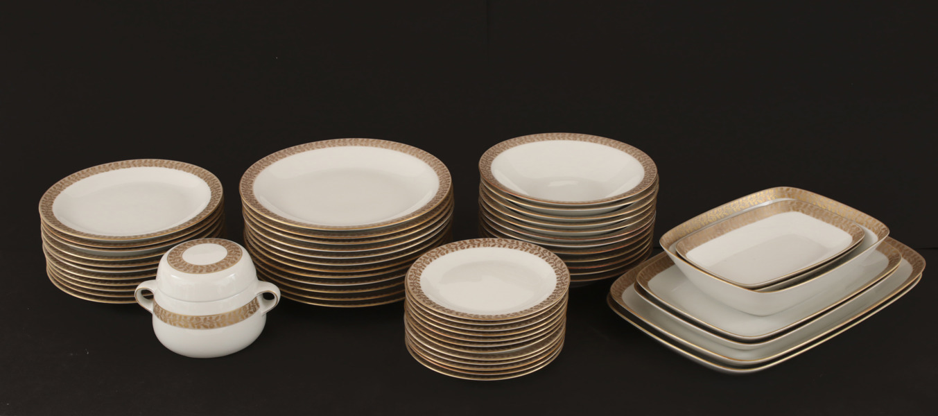 Matservis, "Amarant", Rörstrand