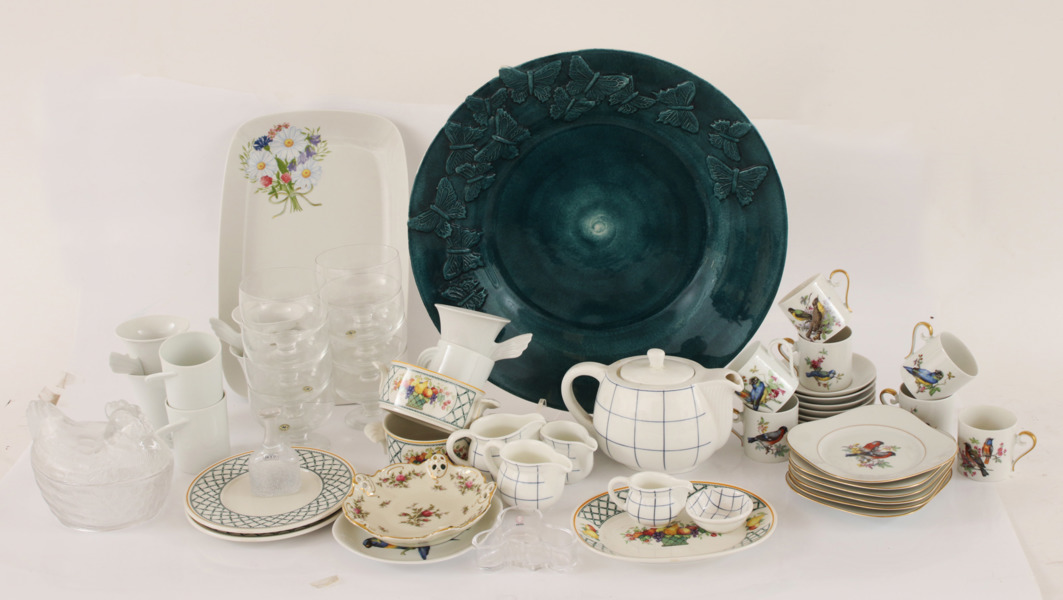 Parti glas och porslin
