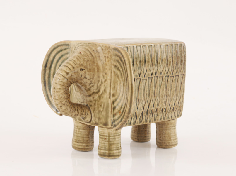 Figurin, "Elefant", Lisa Larson för Gustavsberg