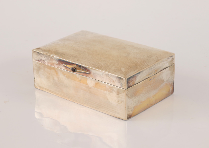 Skrin i silver, A.G.Dufva, troligen 1924