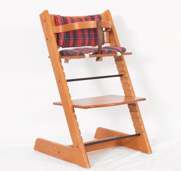 Barnstol, "Tripp-Trapp", Stokke