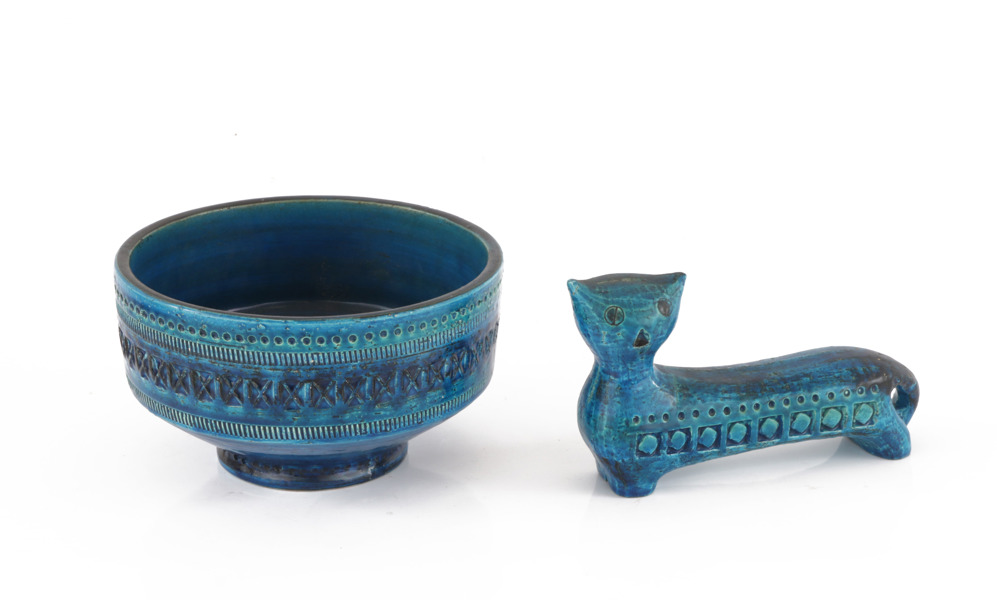 Stengods 2 delar, Bitossi, Italien