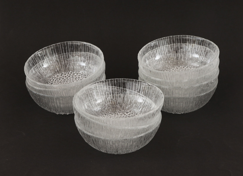 Dessertskålar 10st, "Ultima Thule", Iittala