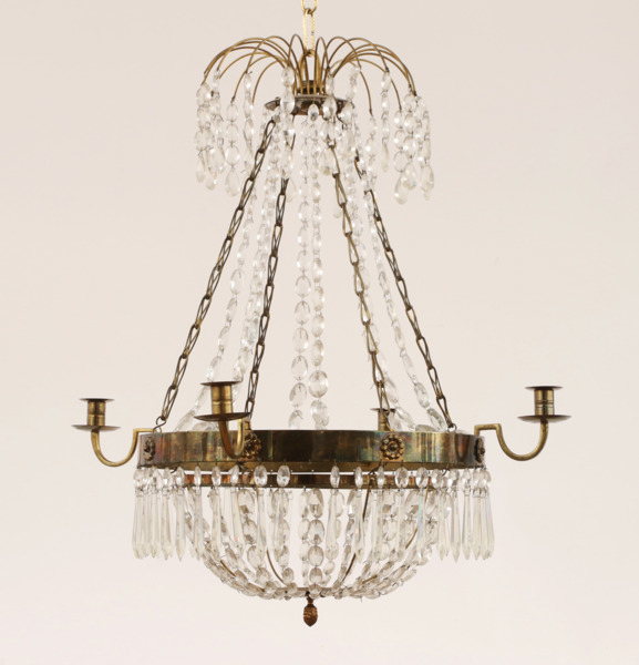 Ljuskrona, gustaviansk stil, 18/1900-tal