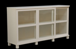 Sideboard med vitrin, 2000-tal