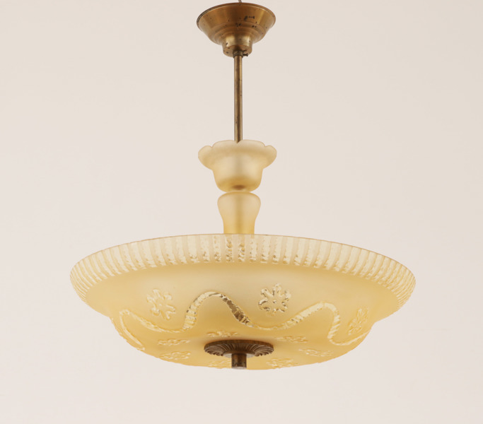 Taklampa, 1900-talets första hälft